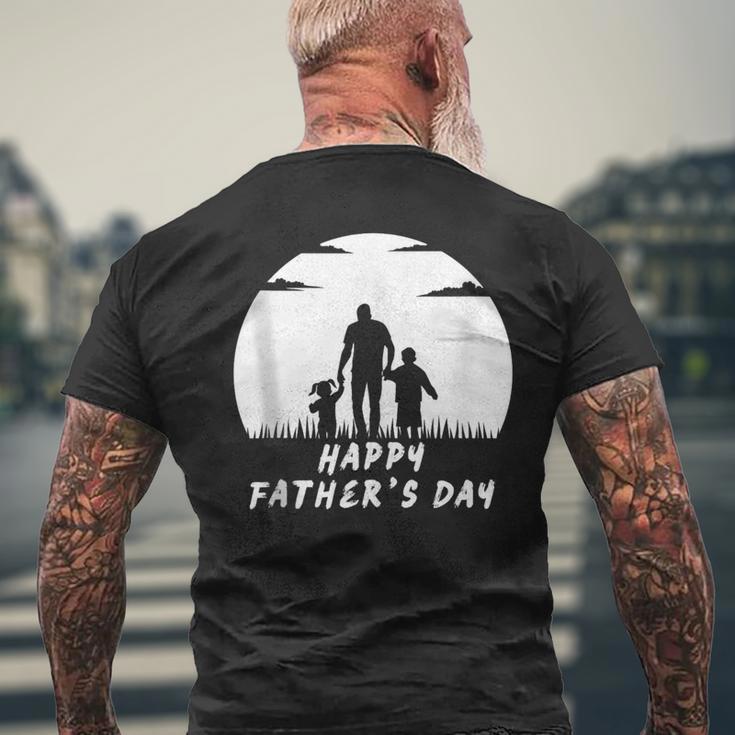 Alles Gute Zumatertag Für Papa Und Kinder Outdoor- T-Shirt mit Rückendruck Geschenke für alte Männer