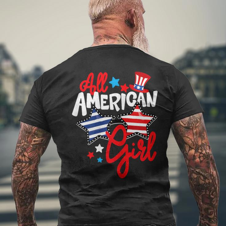 American Girls Patriotic July 4Th Fun For Family Matching Men's T-shirt Back Print Gifts for Old Men