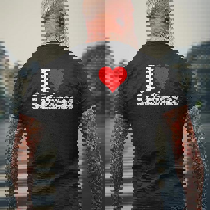 Amo Esposa Novia Latinas Corazón Camiseta Hombre Estampado Espalda Regalos para ancianos