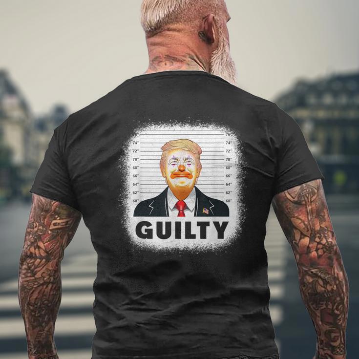 Anti Trump Guilty Men's T-shirt Back Print Gifts for Old Men