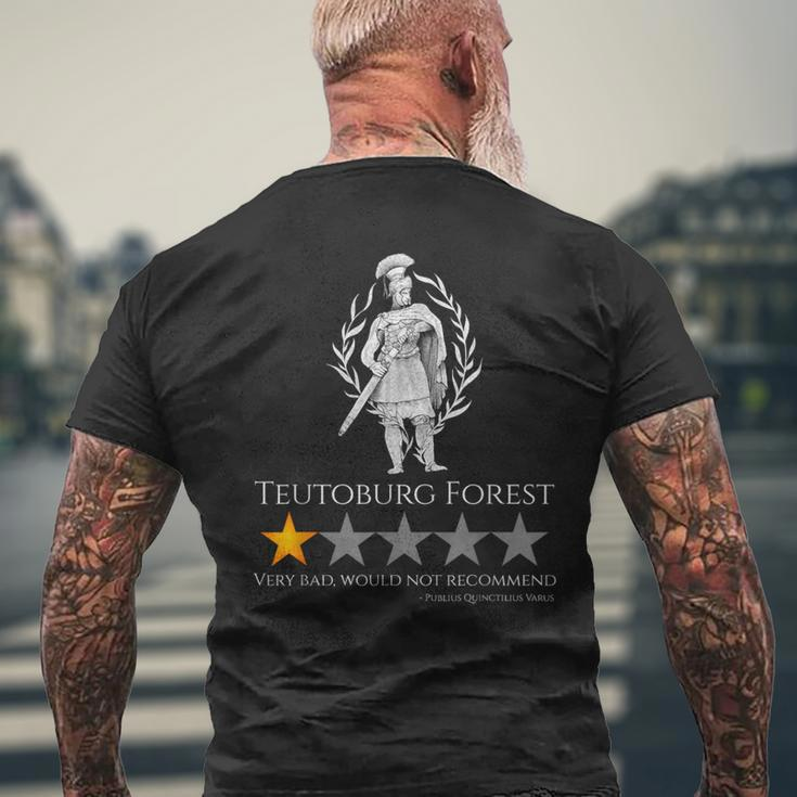 Antique Roman History Meme Teutoburger Forest Spqr Legion T-Shirt mit Rückendruck Geschenke für alte Männer