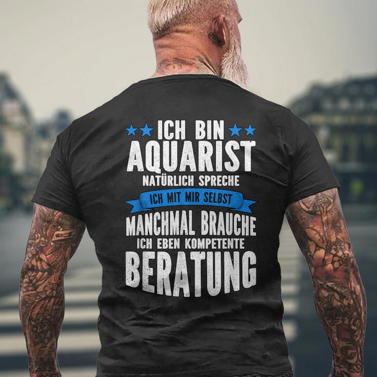 Aquarian T-Shirt mit Rückendruck Geschenke für alte Männer