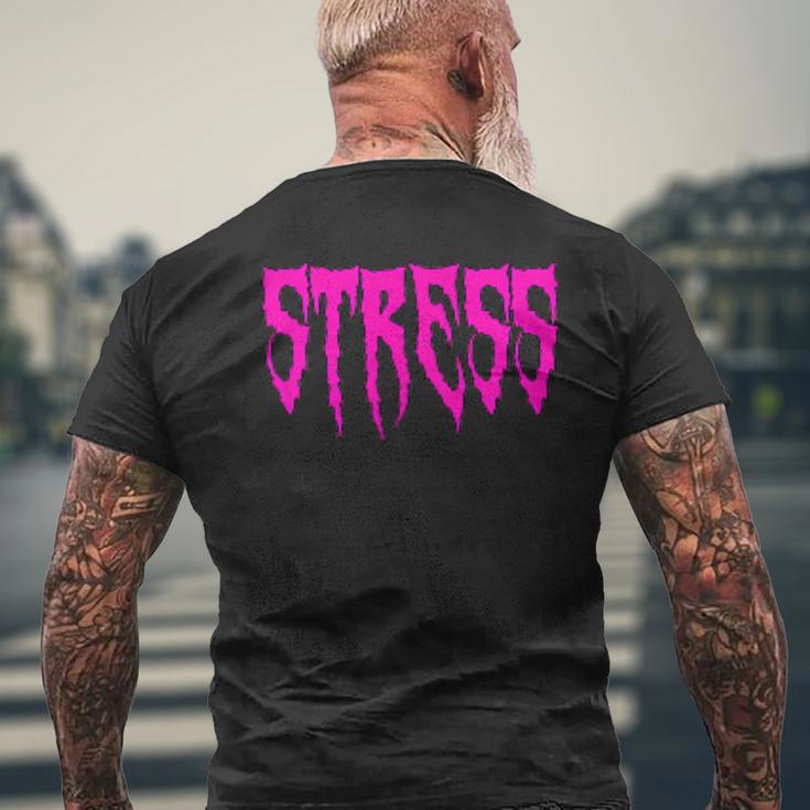 ArbeitsgruppeStress T-Shirt mit Rückendruck Geschenke für alte Männer