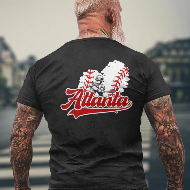 Atlanta Strong Cute Heart Souvenir Im Proud Of Atlanta Men's T-shirt Back Print Gifts for Old Men