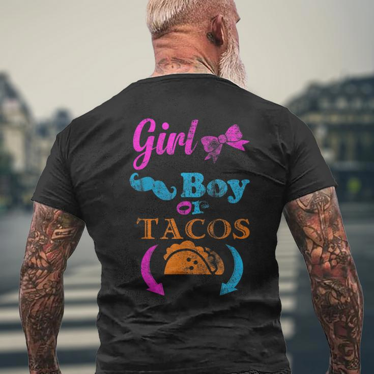 Baby Shower Cinco De Mayo Taco Pregnancy Men's T-shirt Back Print Gifts for Old Men