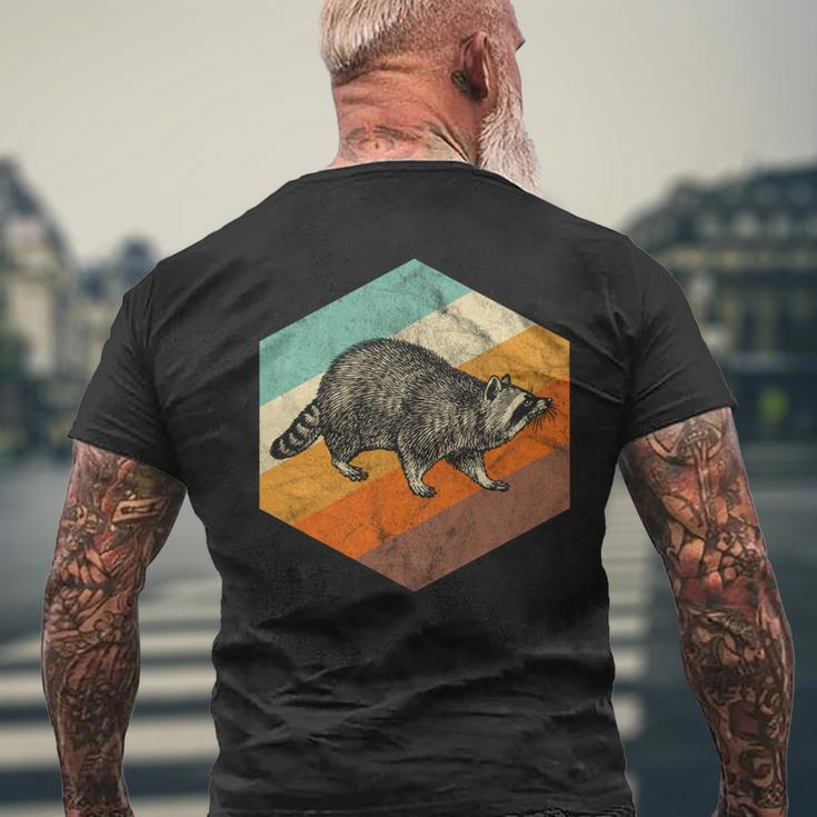 Badger Retro Badger Vintage Badger T-Shirt mit Rückendruck Geschenke für alte Männer