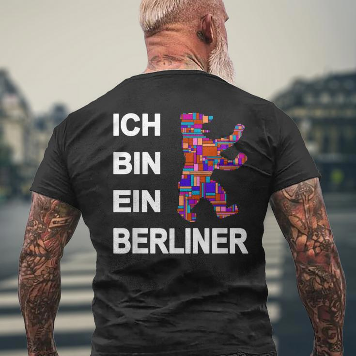 Berlin Ich Bin Ein Berlin T-Shirt mit Rückendruck Geschenke für alte Männer