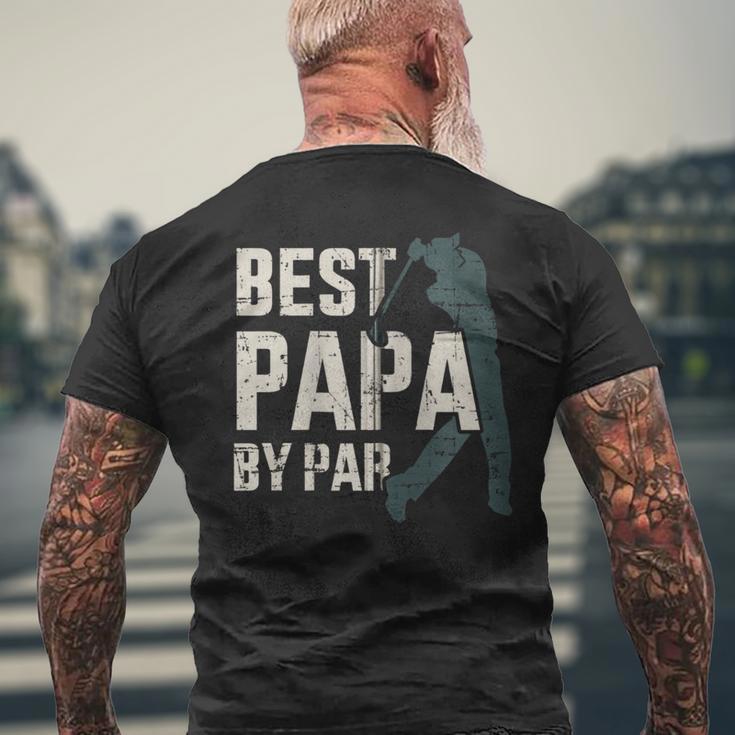 Best Papaon Par For Golfer Dad And Father Day Kapuzenjacke T-Shirt mit Rückendruck Geschenke für alte Männer