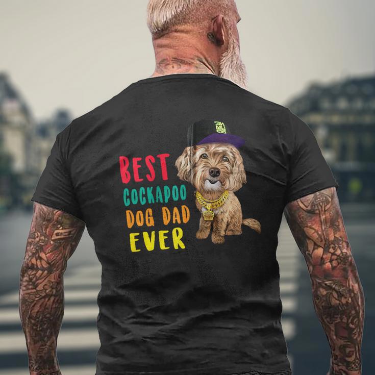 Bester Cockapoo Hund Papa Aller Zeitenatertag Lustiger Kapuzenjacke T-Shirt mit Rückendruck Geschenke für alte Männer