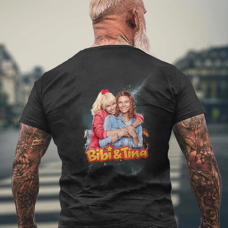 Bibi & Tina Beste Freundinnen German Language T-Shirt mit Rückendruck Geschenke für alte Männer