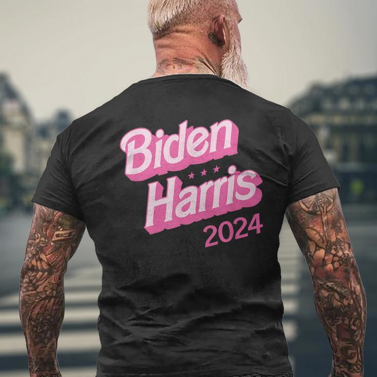 Biden Harris 2024 Joe Kamala President Men's T-shirt Back Print Gifts for Old Men