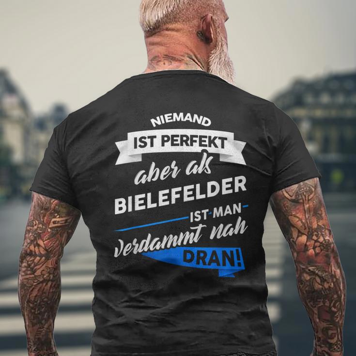 Bielefelder – City Bielefeld Saying T-Shirt mit Rückendruck Geschenke für alte Männer