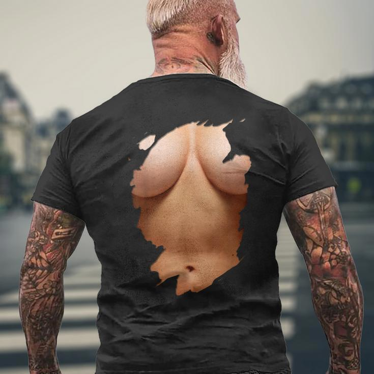 Bikini Model Hot Body Big Boobs Adult T-Shirt mit Rückendruck Geschenke für alte Männer
