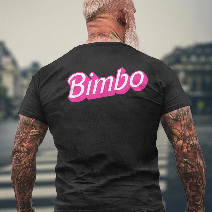 Bimbo T-Shirt mit Rückendruck Geschenke für alte Männer