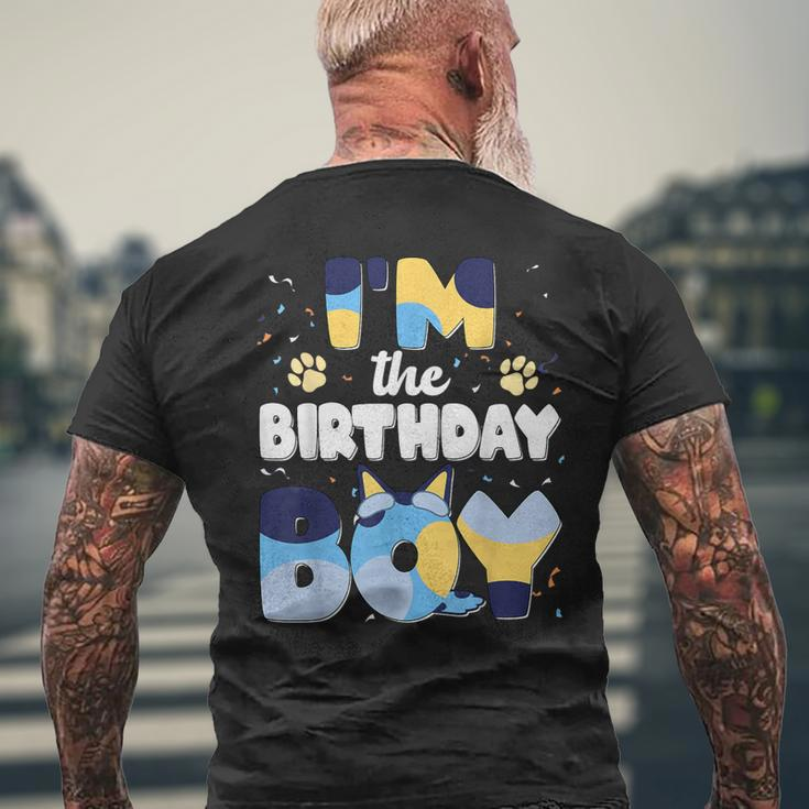 Im The Birthday Boy Dog Family Matching Men's T-shirt Back Print Gifts for Old Men