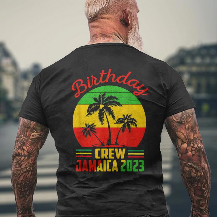 Birthday Jamaica Crew 2023 30Th 50Th Party Matching Retro Men's T-shirt Back Print Gifts for Old Men