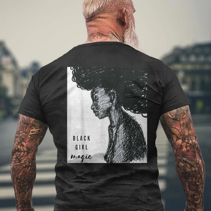 Black Lives Matter Political Protest Equality Men's T-shirt Back Print Gifts for Old Men