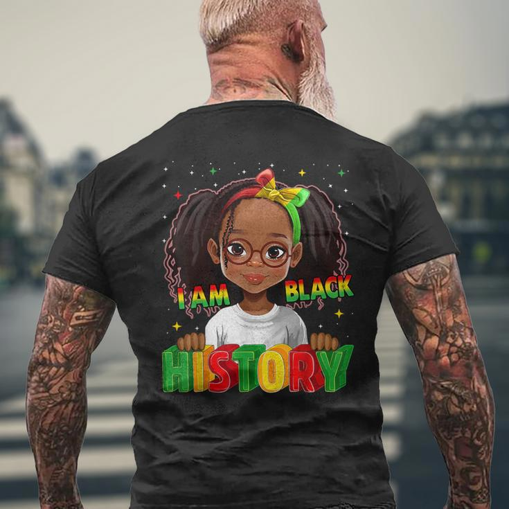 Black History Month For Kid Girls I Am Black History Men's T-shirt Back Print Gifts for Old Men