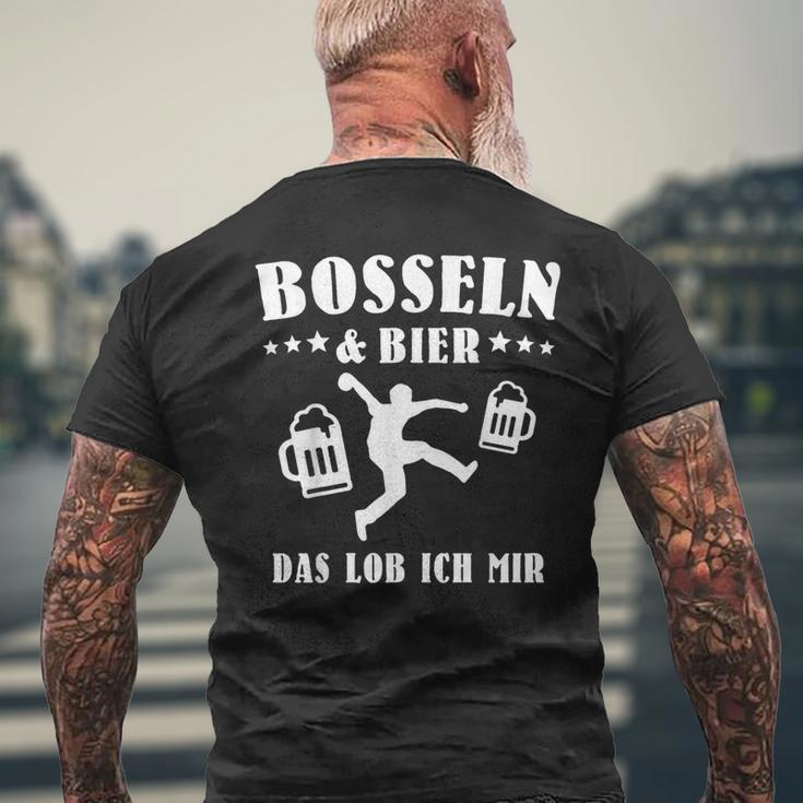 Bossel Bosselkugel Rubber Bossel T-Shirt mit Rückendruck Geschenke für alte Männer