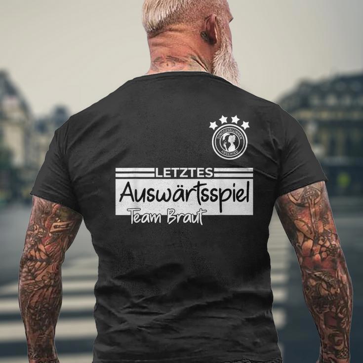 Braut Junggesellinnenabschied Party Outfit T-Shirt mit Rückendruck Geschenke für alte Männer