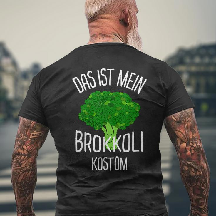 Broccoli Costume T-Shirt mit Rückendruck Geschenke für alte Männer