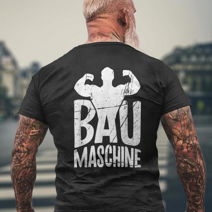 Builder Worker T-Shirt mit Rückendruck Geschenke für alte Männer