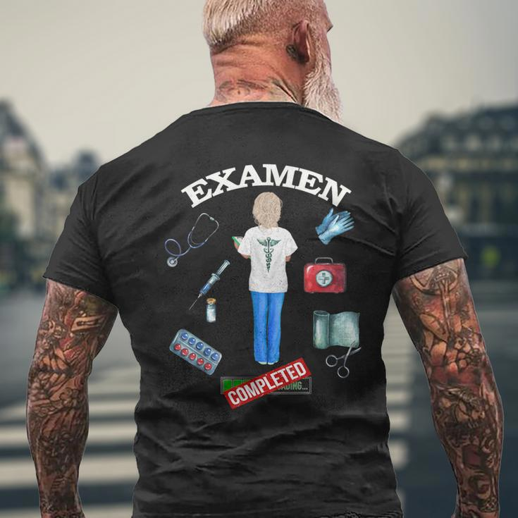 Care Examen Enends Care T-Shirt mit Rückendruck Geschenke für alte Männer