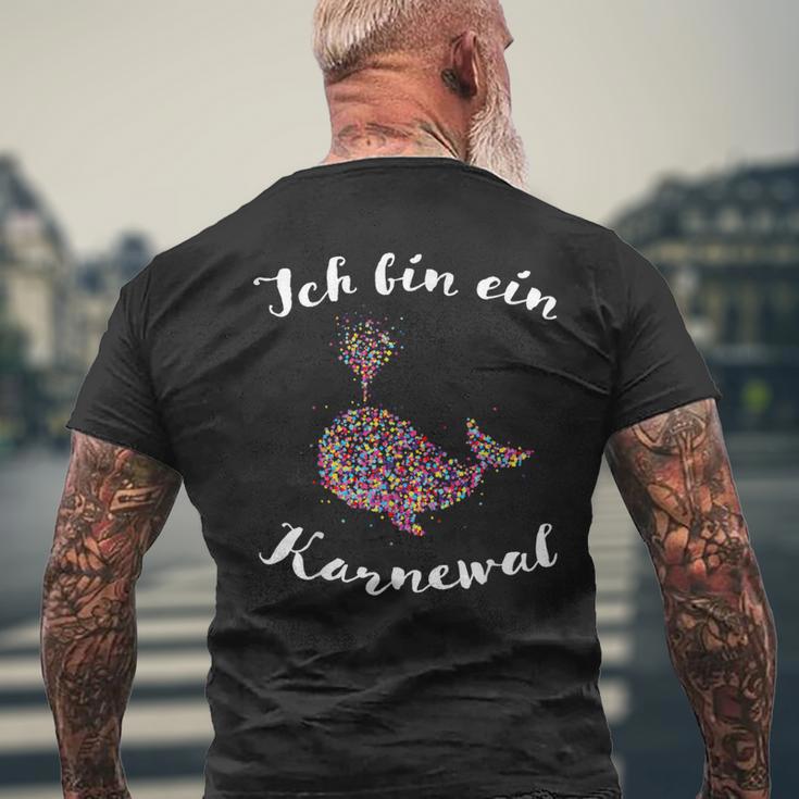 Carnival Fancy Dress Confetti Costume T-Shirt mit Rückendruck Geschenke für alte Männer