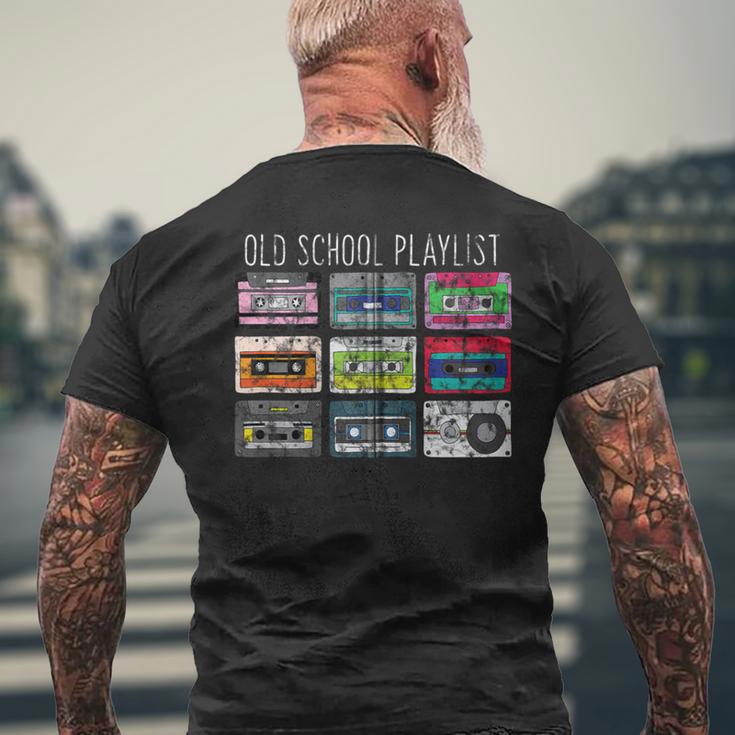 Cassette Retrointage Años 80 90 Cintas De Cassette Camiseta Hombre Estampado Espalda Regalos para ancianos