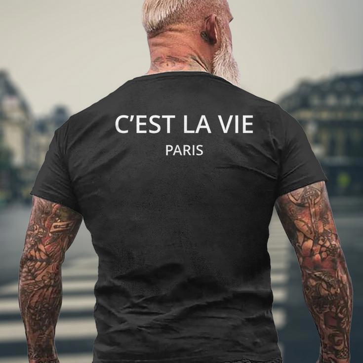 C'est Laie Paris T-Shirt mit Rückendruck Geschenke für alte Männer