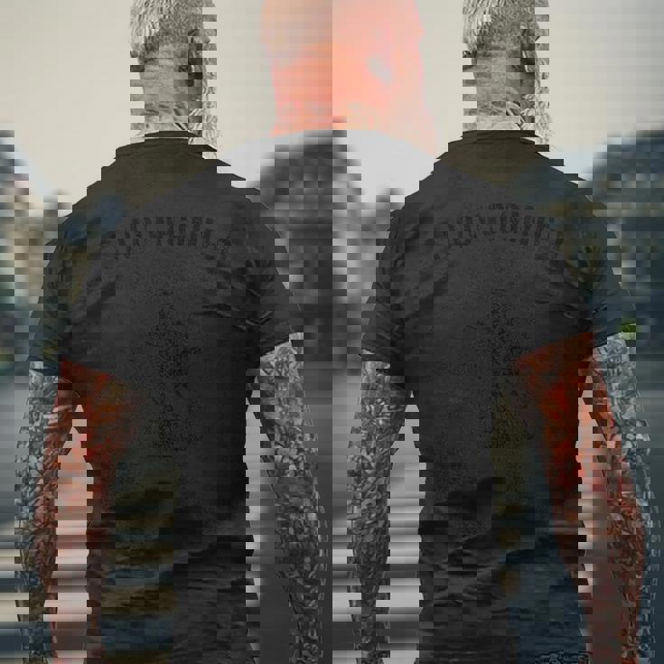 Chasse Sauvaginier Chasseur Gibier D'eau Huttetonne T-shirt imprimé au dos Cadeaux pour les vieillards