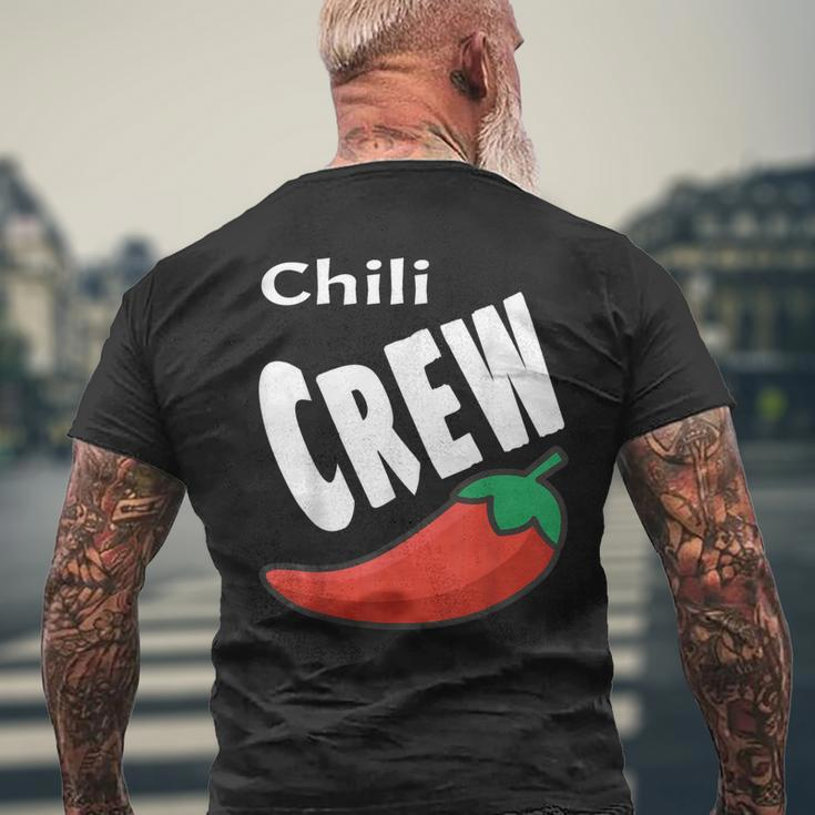 Chili Crew Lustiger Chili-Cook-Off-Gewinner Für Feinschmecker T-Shirt mit Rückendruck Geschenke für alte Männer