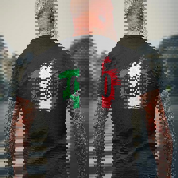 Ciao Italia Camiseta Hombre Estampado Espalda Regalos para ancianos