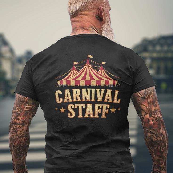 Circus Matching Carnival Staff Men's T-shirt Back Print Gifts for Old Men