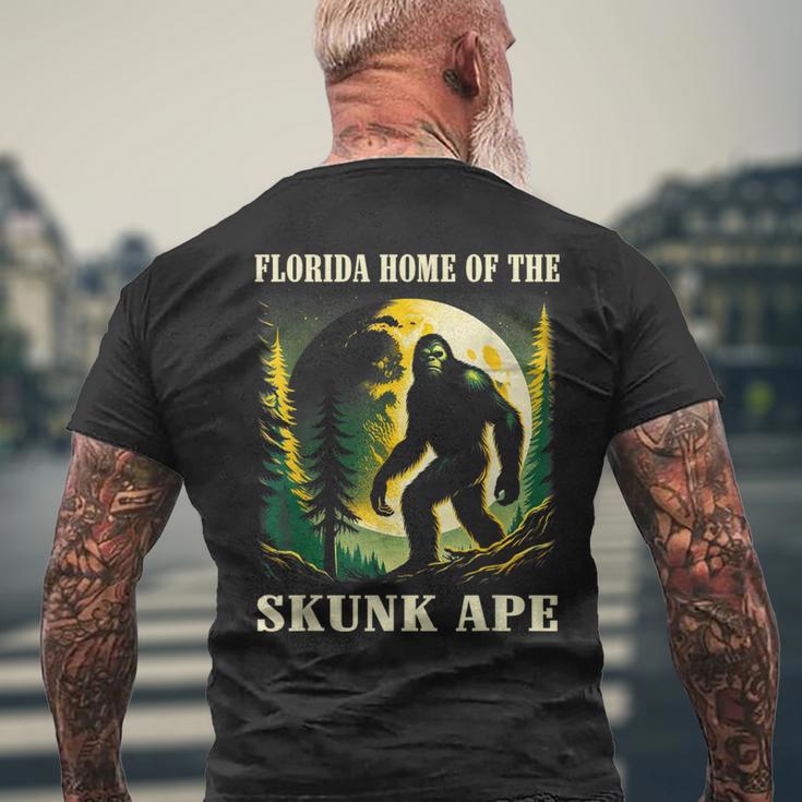 Classic Florida Of The Skunk Ape Cute Animal Pet Monsters Men's T-shirt Back Print Gifts for Old Men