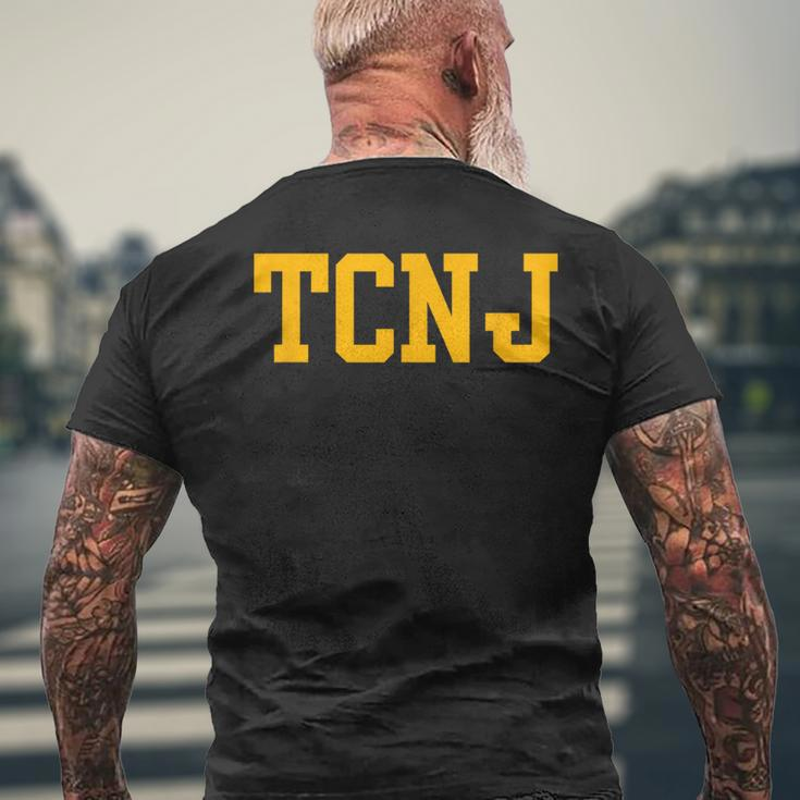 The College Of New Jersey Tcnj Men's T-shirt Back Print Gifts for Old Men
