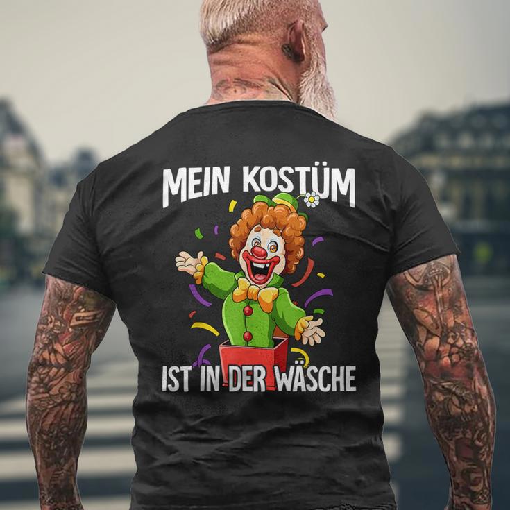 Cologne Carnival Mein Kostüm Ist In Der Wäsche T-Shirt mit Rückendruck Geschenke für alte Männer