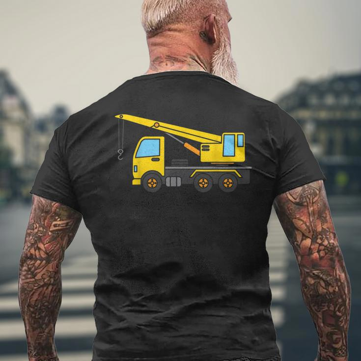 Construction Site Skid Sr Loader Life Idea Men's T-shirt Back Print Gifts for Old Men