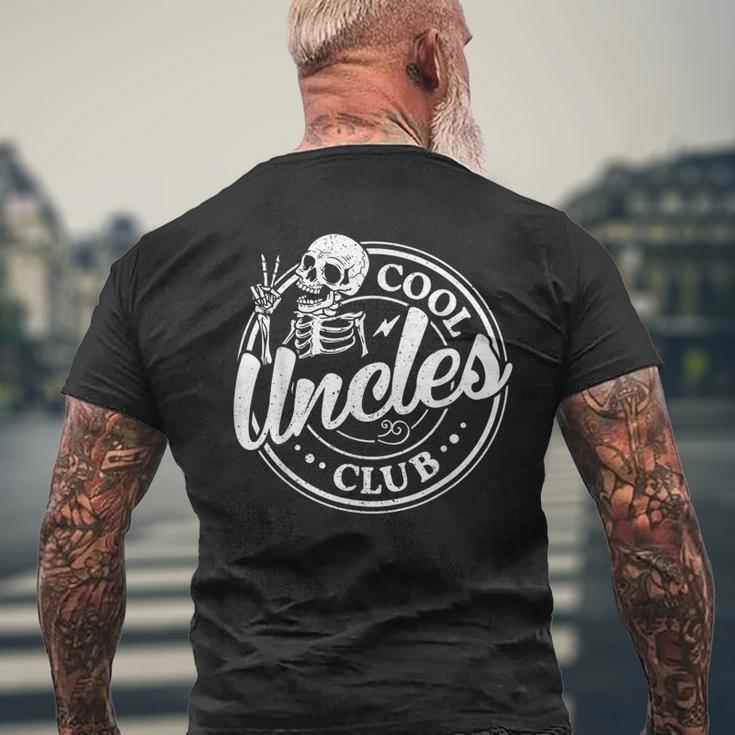 Cool Uncles Club Uncles New Uncle Men's T-shirt Back Print Gifts for Old Men