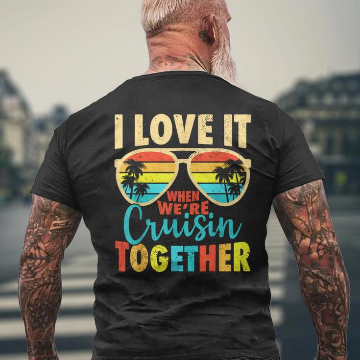 Cruise Ship Vacation Friends Couples Girls-Trip Women Men's T-shirt Back Print Gifts for Old Men