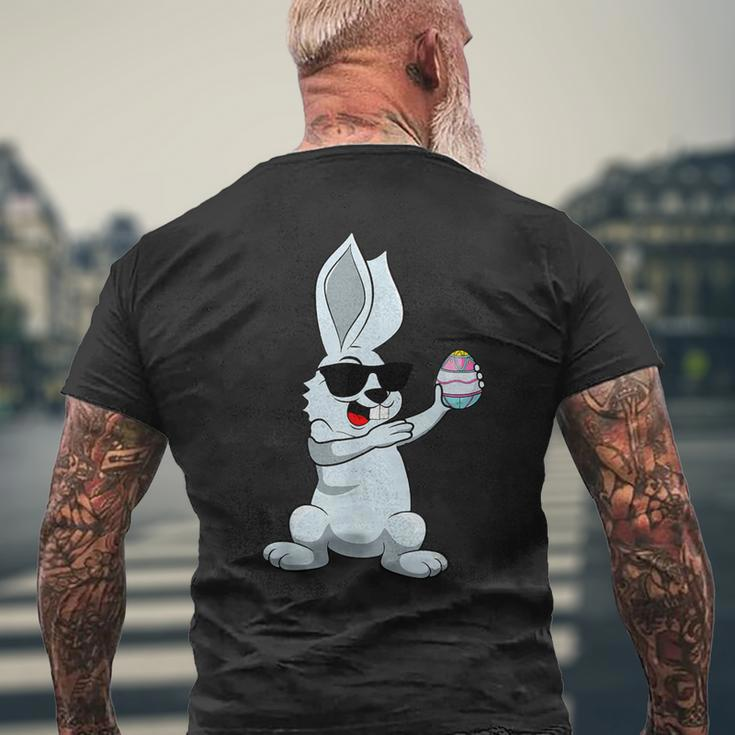 Dabbing Easter Bunny Easter Dab Dance Easter Bunny T-Shirt mit Rückendruck Geschenke für alte Männer