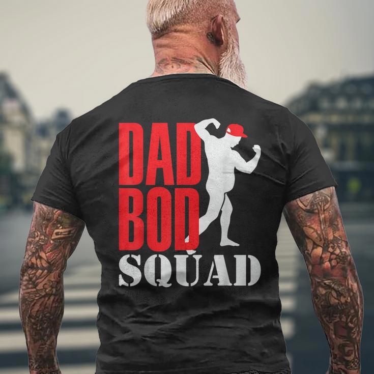 Dad Bod Squad Dad For Dad Dad Bod Men's T-shirt Back Print Gifts for Old Men