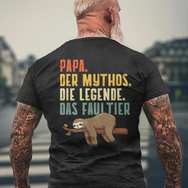 Dad Of Mythos Die Legend Dad Of Myth S T-Shirt mit Rückendruck Geschenke für alte Männer