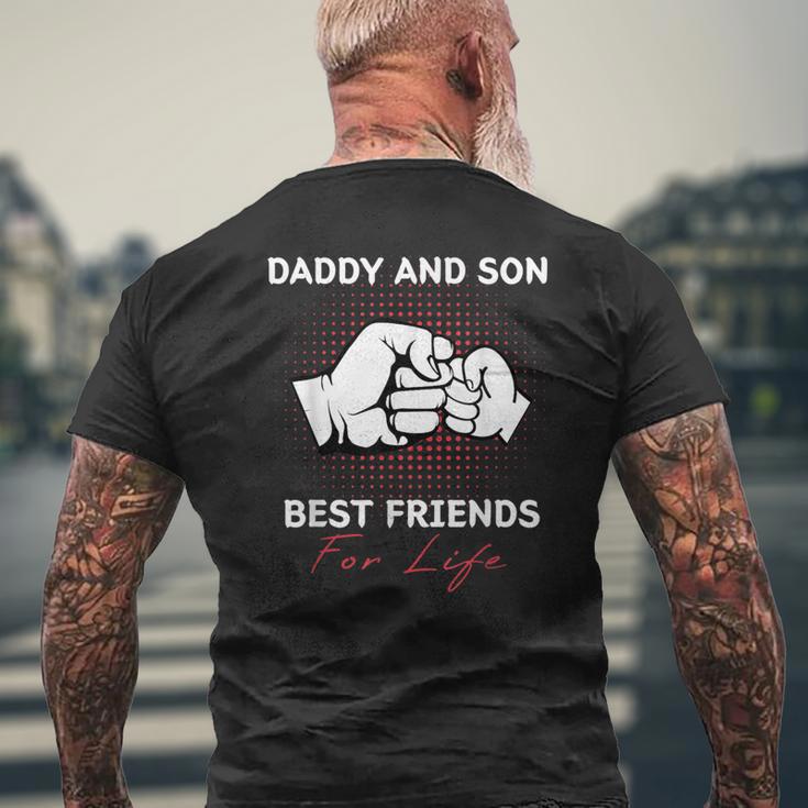 Dad And Son Partner Look Best Friends For Life T-Shirt mit Rückendruck Geschenke für alte Männer