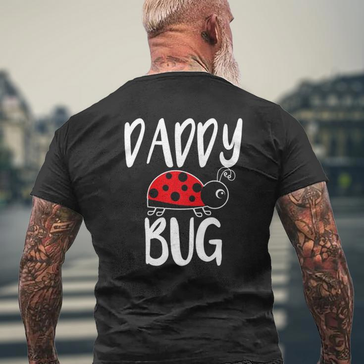 Daddy Bug Ladybug For Daddy Mens Back Print T-shirt Gifts for Old Men