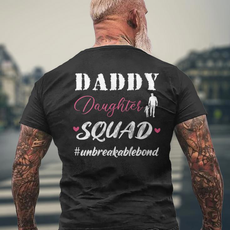 Daddy And Daughter Squad Children Dad Papa Fathers Day 2024 Men's T-shirt Back Print Gifts for Old Men