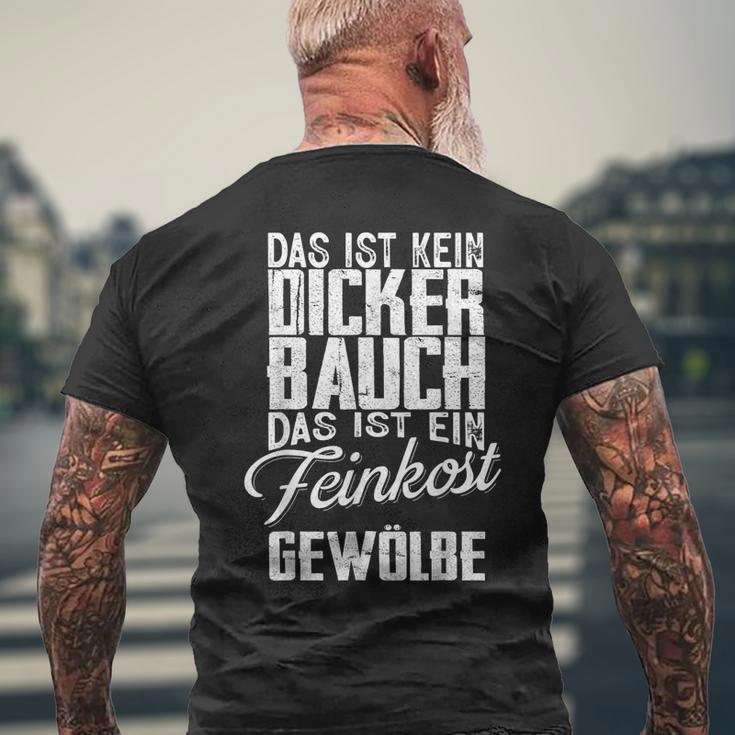 Das Ist Kein Dicker Bauch T-Shirt mit Rückendruck Geschenke für alte Männer