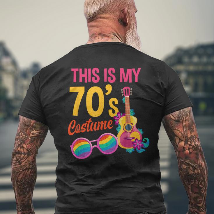 Das Ist Mein 70S Costume 70S Party T-Shirt mit Rückendruck Geschenke für alte Männer