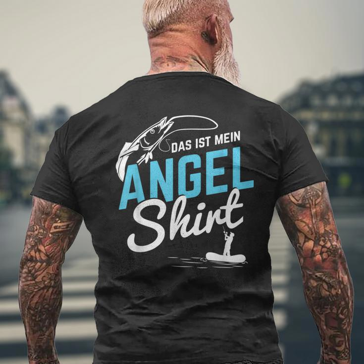 Das Ist Mein Angel Angler Fishing Trip Fish Fishing T-Shirt mit Rückendruck Geschenke für alte Männer