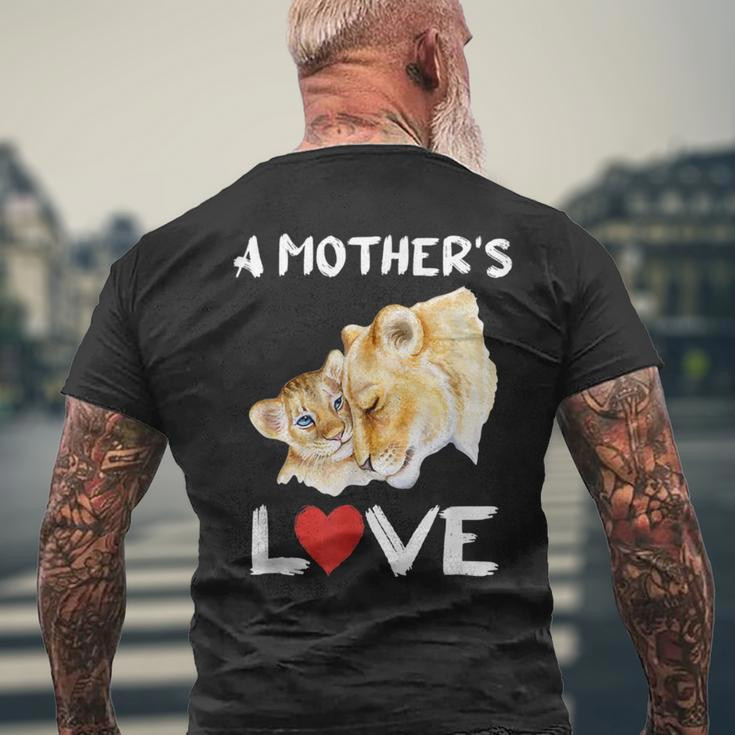 Das Liebeskind Einer Mutter Löwin Cub T-Shirt mit Rückendruck Geschenke für alte Männer